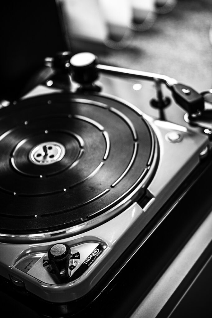 Klassischer Plattenspieler